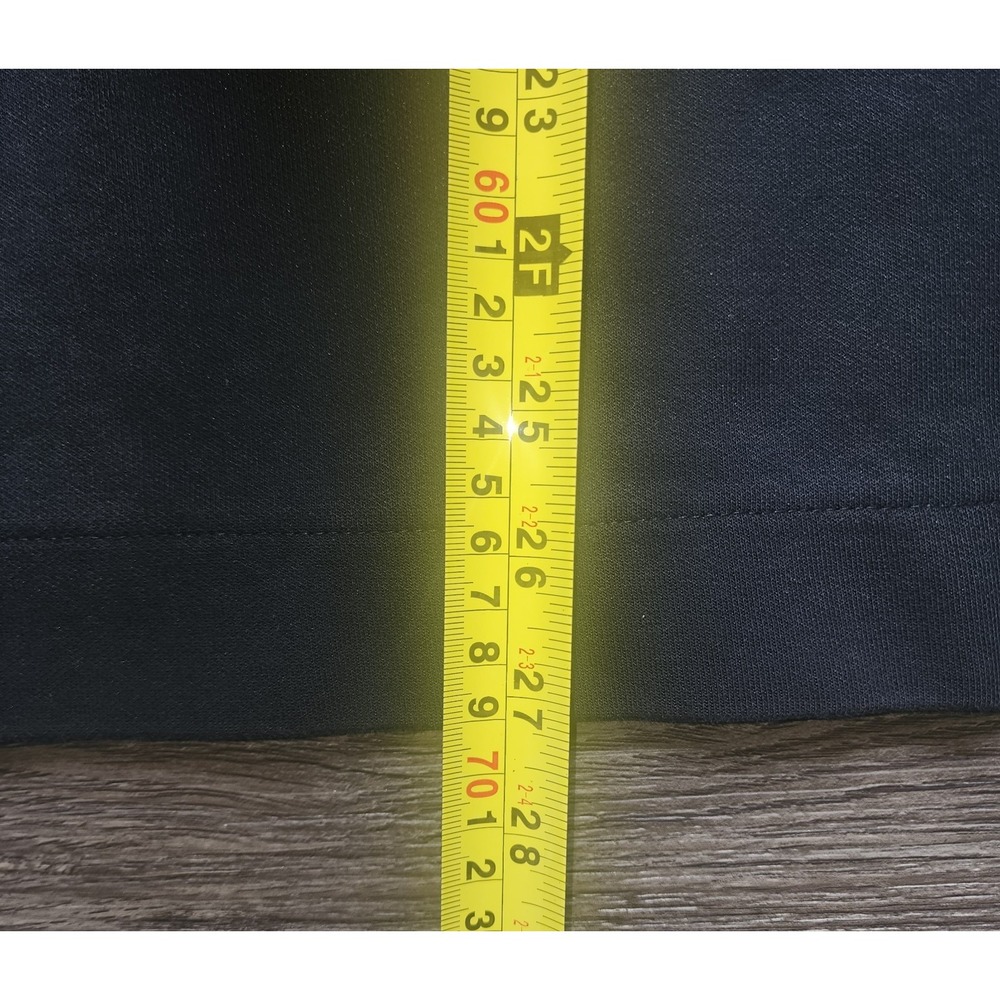 Amongst Others NYC Boxy Fit Heavy Cotton Blend Men's Large Solid Black Shirt - Picture 5 of 7